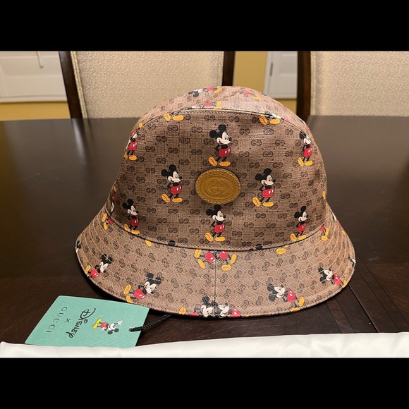 Gucci Accessories New Gucci Disney Mickey Mouse Gg Supreme Logo